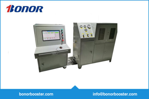 Automated Hydrostatic Burst Testing Bench