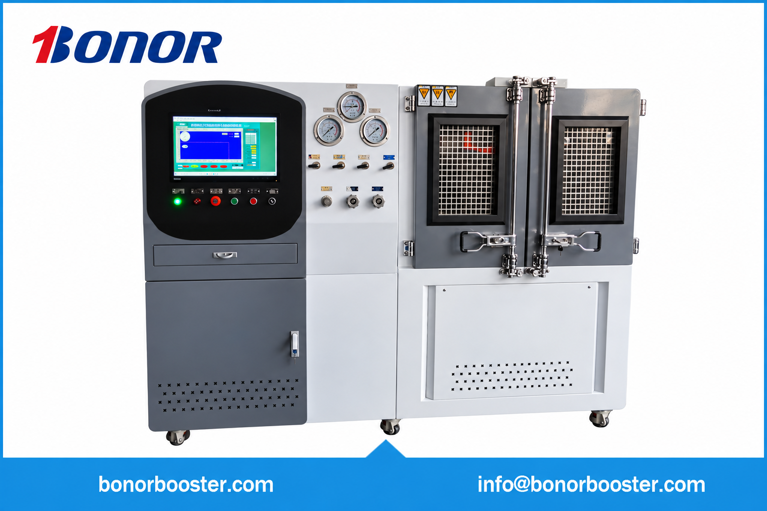 Gas pulse fatigue testing machine