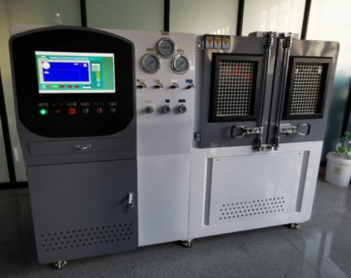 Gas pulse fatigue testing machine