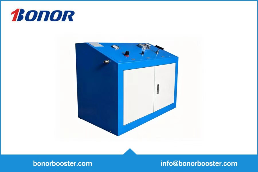 Portable hydrostatic testing machine